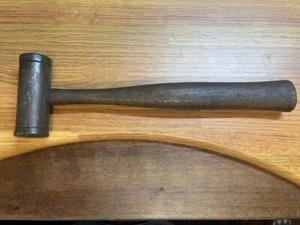 Vintage Underlined Snap-On BH-24 Brass Hammer, USA, Original Handle - Picture 1 of 1
