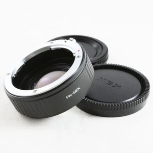 Focal Reducer Speed Booster 0.72x Adapter Pentax K PK lens to Sony E mount NEX-7 - Picture 1 of 3