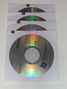 Microsoft Windows XP Professional 4 CDs MUI Multilingual User Interface - Bild 1 von 5