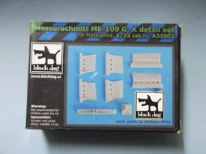 Black Dog Bf-109 G,K detail set A32003 1/32 - Imagen 1 de 1