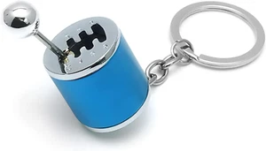 Car Shifter Gear Keychain, 6 Speed Shifter Keyring Gadgets, Car Shift Lever Manu - Picture 1 of 12