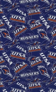 "Tela UTSA Roadrunners 100 % algodón edredones-almohadas-hogar y dormitorio 32"" X 44""" - Imagen 1 de 3