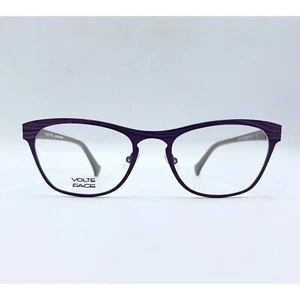 Montatura per occhiali Volte Face Celia 7590 viola e grigio con custodia 52-19-150 - Foto 1 di 8