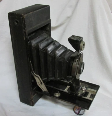 Kodak No. años 1910 vintage Cámara Brownie Autográfica Plegable 2A Foto 1 de 4
