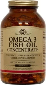 Solgar Omega 3 Fish Oil Concentrate 120 Softgel - Picture 1 of 1