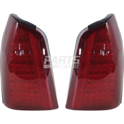 New Set Of 2 Left & Right Led Tail Lamp Assembly Cadillac Deville Fits 2000-2005 - Image 1 of 4