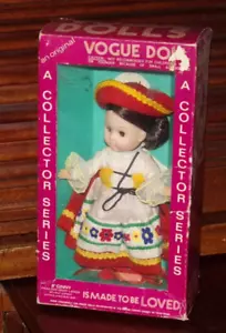 1972 Vogue 8" Ginny Doll #1899 MEXICO From Far-Away Lands Mint In Box - Picture 1 of 6
