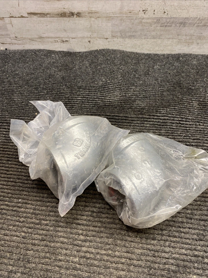 New Thailand Lot of 2 Elbows  2" Galvanized 90 Degree - Image 1 of 4