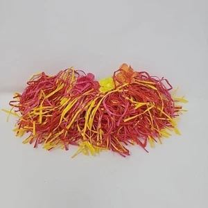 Build A Bear Hawaiian HULA Grass Skirt Pink &Yellow W/ Flowers - Bild 1 von 4