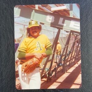 MLB Oakland A’s Tony Armas Autographed Personal Picture Signed  70’s - Early 80’