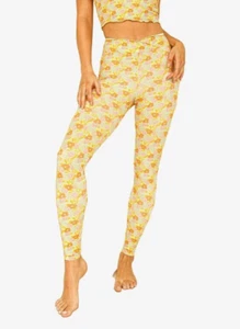 NWT! Dippin' Daisys Sz XL Lustre Stretchy Leggings Sunset Grove Floral 26" - Picture 1 of 8