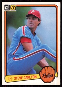 1983 Donruss Steve Carlton Philadelphia Phillies #219