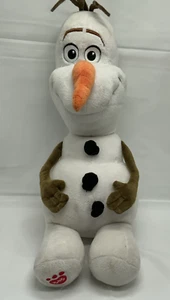 BAB Build A Bear Workshop Disney Frozen Olaf Plush Snowman Toy Stuff Animal 18” - Picture 1 of 10