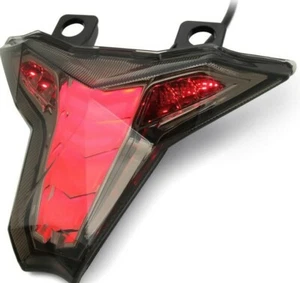 Lente de señal de giro integrada con luz trasera LED ahumada para KAWASAKI 2014-2020 Z1000/ - Imagen 1 de 2