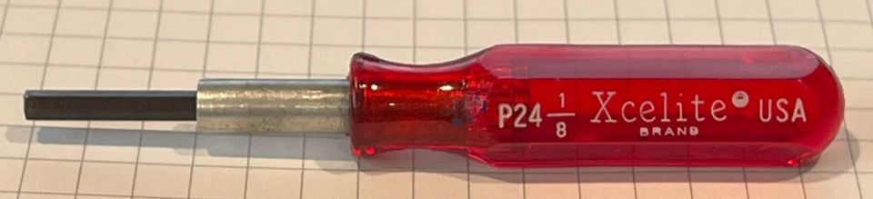 XCELITE P24 HEX 1/8" - Image 1 of 1