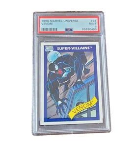1990 Marvel Universe #73 VENOM PSA 9 MINT - Picture 1 of 2