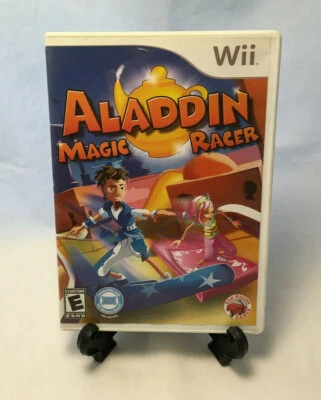 Aladdin Magic Racer (Nintendo Wii, 2011) CIB Complete & Tested - Image 1 of 4