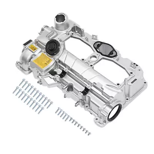 Aluminum Valve Cover Kit Fit 2012-2018 BMW N20 320i 328i 528i X3 X5 X1 Z4 2.0L - Picture 1 of 13