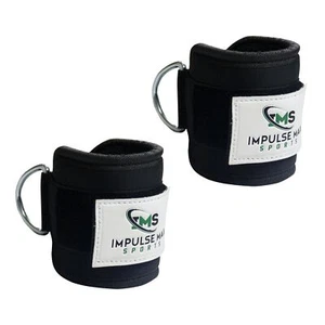 Ankle Straps Pair For Cable Machine KickbacksGlute Workouts Lower Body Exerci... - Picture 1 of 6