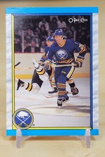 1989-90 O-Pee-Chee OPC Hockey #299 Buffalo Sabres Team Card