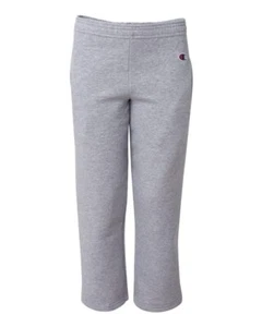 Champion P890 Youth Powerblend Open-Bottom Sweatpants With Pockets - Picture 1 of 3