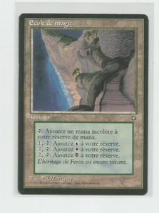 Tarjeta francesa Magic The Gathering 1995 Wizards Ecole de Magic/Terreno - Imagen 1 de 2