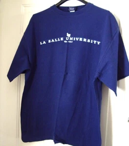 Vintage LA SALLE UNIVERSITY T Shirt... XL - Picture 1 of 1