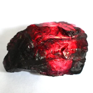 Rare Untreated 85 Ct Red Painite Gemstone - Certified Natural Facet Rough - Picture 1 of 8