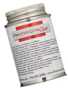 ProtectaClear 4 oz. Recubrimiento protector transparente para metales pulidos, acero inoxidable... - Imagen 1 de 8