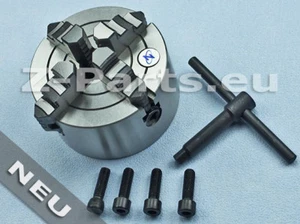 Vierbackenfutter 100 mm für zylindrische Aufnahme exzentrisch spannend NEU - Bild 1 von 3