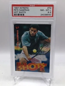 1997 Intrepid #72 Pete Sampras PSA 8.5 - Foto 1 di 2