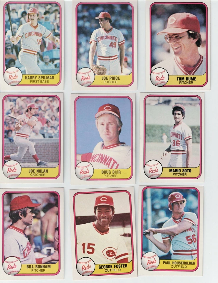 1981 FLEER Baseball Complete Your Set 1-250 - Image 1 of 1
