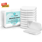 Braces Wax - 10 Pack | Dental Wax for Braces & Aligners | Unscented & Flavorless