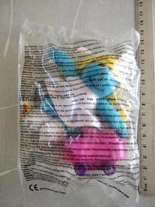 PREMIUM TOY McDONALD'S happy meal 2000 SCHTROUMPF - schtroumpfette ROLLER - Imagen 1 de 2