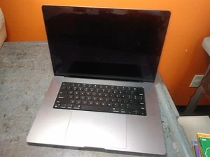 BAD Screen Apple MacBook Pro 16" 2021 A2485 Chassis NO Logic Board AS-IS - Photo 1/11