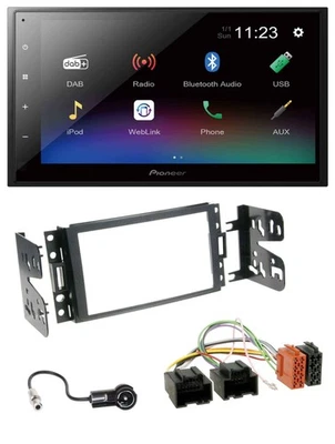 Pioneer USB Bluetooth DAB 2DIN MP3 Autoradio für Chevrolet Corvette Uplander 05- - Bild 1 von 4