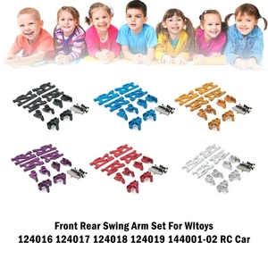 Ensemble Bras Avant Arrière Pour Wltoys 124016 124017 124018 124019 RC Voiture E - Photo 1/17