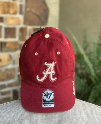 Новый с Ярлыками '47 бренд Алабама малиновый прилив очистки регулируемый шляпа крышка "Bama" OSFA - Изображение 1 из 4