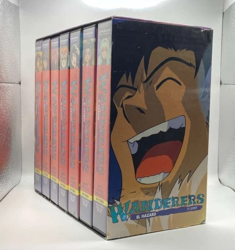 Wanderers El-Hazard TV Series Complete Anime VHS Box Set (1998) SUB — OOP - Image 1 of 4
