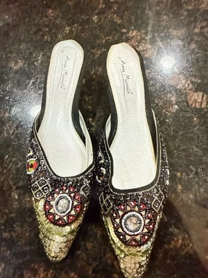 Anne Michelle Women's Floral Heel 6.5 - Image 1 of 4