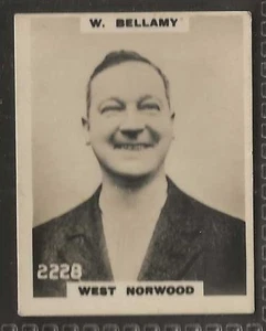 PINNACE FOOTBALL-PINNACE BACK-#2228- WEST NORWOOD - W. BELLAMY - Picture 1 of 2
