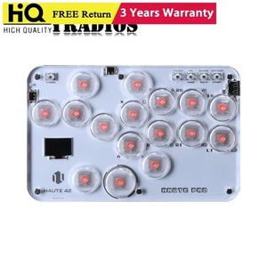 Haute42 S16 16-Button Arcade Stick Arcade Controller w/Kailh Low Profile Switch - Picture 1 of 1