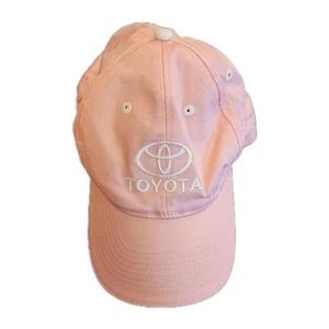 Toyota Sport Cap Pink With White Logo Adjustable Snapback One Size NEW - Picture 1 of 6