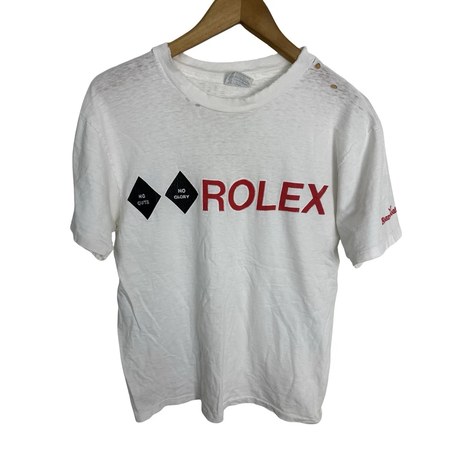 Vintage Steamboat Ski Team Rolex Colorado Distressed Single Stitch T Shirt Sz M - Image 1 of 4