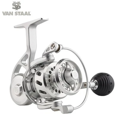 Mulinello da spinning VAN STAAL Ultimate in alluminio VR75 argento - Immagine 1 di 4