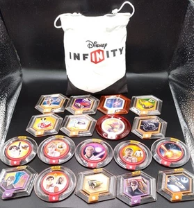 Disney Infinity Power Discs Wave 3.0 Star Wars Lot W/ Bag - Picture 1 of 5