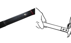 56700 Dichtungsabzieher, schwarz - Bild 1 von 3