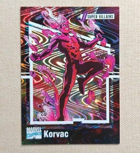 2024 Marvel Renditions Spider-Man Universe Impel Verve #3 Korvac 01/90 - Picture 1 of 2