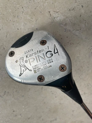 Madera de calle PING 4 Karsten-I serie No. 1973 con empuñadura original solo profesional Foto 1 de 4