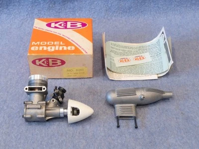 Used Vintage K&B No. 8011  .40 R/C Engine - Image 1 of 3